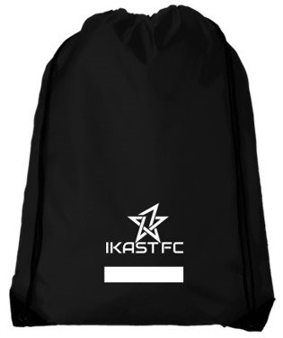 Ikast FC Mulepose Med Trykt Logo & Navnefelt